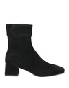 Bibi Lou Woman Ankle Boots Black Size 11 Soft Leather