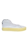 Vans Vault Eco Cush Man Sneakers Light Grey Size 8 Soft Leather, Textile Fibers In Grey