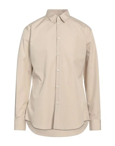 Dsquared2 Man Shirt Beige Size 44 Cotton