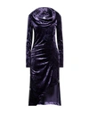 Gil Santucci Woman Mini Dress Purple Size 4 Polyester, Elastane