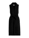 Annamariapaletti Woman Coat Black Size 4 Polyester, Viscose In Black