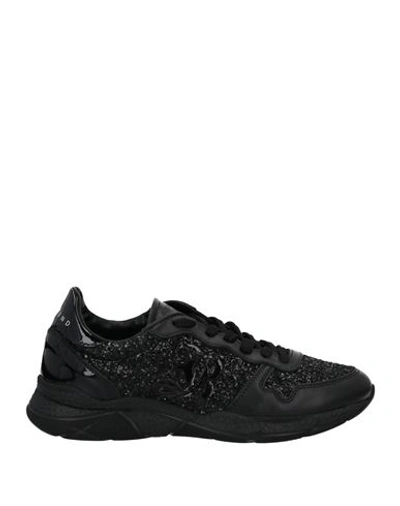 Richmond Woman Sneakers Black Size 6 Calfskin