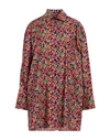 Msgm Woman Mini Dress Black Size 6 Cotton In Black