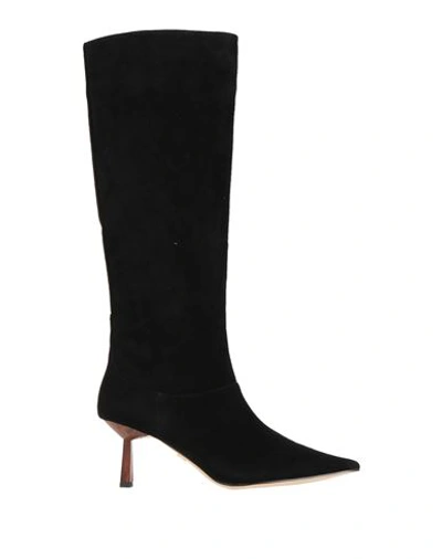 Lola Cruz Woman Knee Boots Black Size 11 Soft Leather