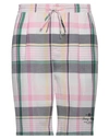 Tommy Hilfiger Madras Checkered Shorts In Pink
