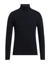 Paolo Pecora Man Turtleneck Midnight Blue Size Xxl Virgin Wool