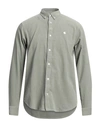 Carhartt Man Shirt Military Green Size Xl Cotton