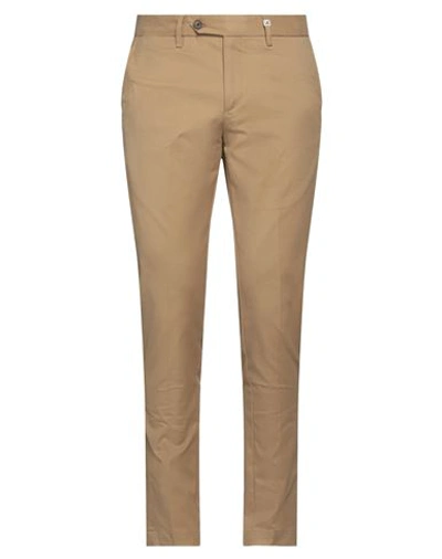Myths Man Pants Sand Size 38 Cotton, Lyocell, Elastane In Beige