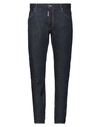 Dsquared2 Man Jeans Blue Size 40 Cotton, Elastane In Blue