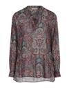 Caliban Woman Top Burgundy Size 4 Viscose, Wool In Red