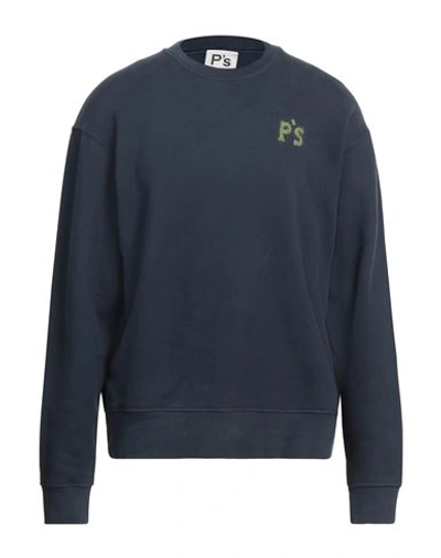 President's Man Sweatshirt Midnight Blue Size S Cotton