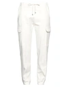 Caractere Caractère Woman Pants White Size 8 Polyester, Viscose, Elastane