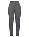 Kaos Woman Pants Grey Size 8 Polyester, Viscose, Elastane
