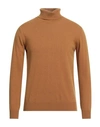 Herman & Sons Man Turtleneck Mandarin Size Xl Wool, Cashmere