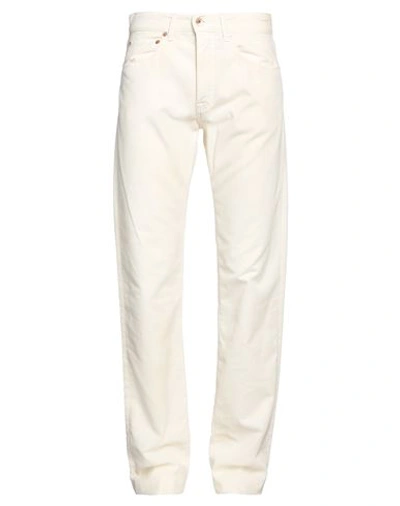 President's Man Pants Cream Size 34 Cotton In White