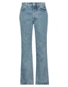 Amish Woman Denim Pants Blue Size 30 Cotton In Blue