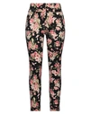 Vdp Collection Woman Pants Black Size 10 Viscose, Elastane In Black