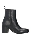 Gai Mattiolo Woman Ankle Boots Black Size 10 Soft Leather