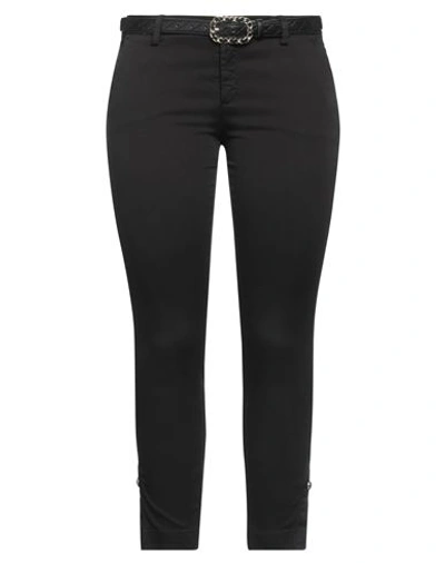 Liu •jo Woman Pants Black Size 32 Cotton, Elastane In Black