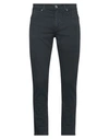 Jeckerson Man Pants Navy Size 29 Cotton, Elastane In Grey