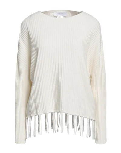 Kaos Woman Sweater Off White Size M Viscose, Polyester, Polyamide