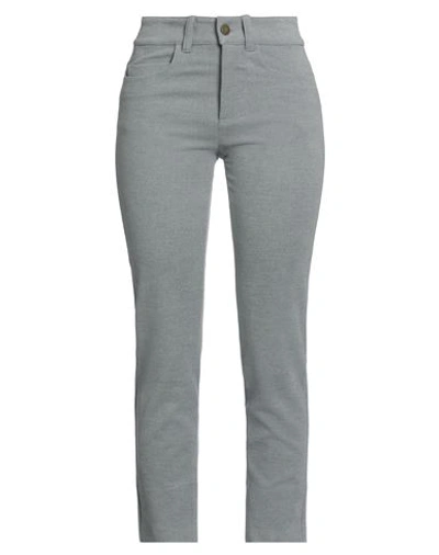 Eleven88 Woman Pants Grey Size 25 Cotton, Elastane