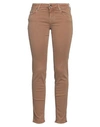 Jacob Cohёn Woman Jeans Camel Size 24 Cotton, Polyester, Elastane In Beige