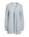Kaos Woman Cardigan Sky Blue Size S Acrylic, Polyamide, Mohair Wool
