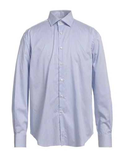 Xacus Man Shirt Navy Blue Size 17 ½ Cotton