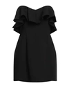 Forte Dei Marmi Couture Woman Short Dress Black Size 8 Polyester