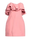 Forte Dei Marmi Couture Woman Short Dress Pink Size 8 Polyester In Pink