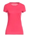 Armani Exchange Woman T-shirt Magenta Size M Cotton