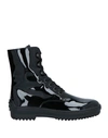 Tod's Woman Ankle Boots Black Size 6 Soft Leather