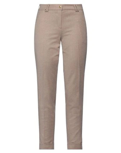 Pamela Henson Woman Pants Beige Size 6 Wool, Polyamide, Elastane