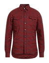 Gmf 965 Man Shirt Red Size Xxl Cotton