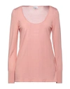 Ferragamo Woman Sweater Pink Size L Virgin Wool In Pink