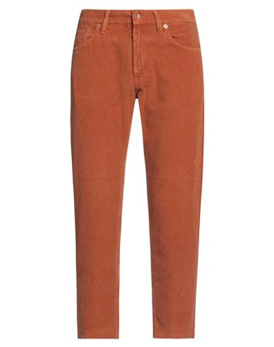 President's Man Pants Rust Size 32 Cotton In Red