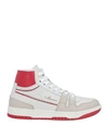Mercer Amsterdam Woman Sneakers Beige Size 11 Soft Leather In Beige