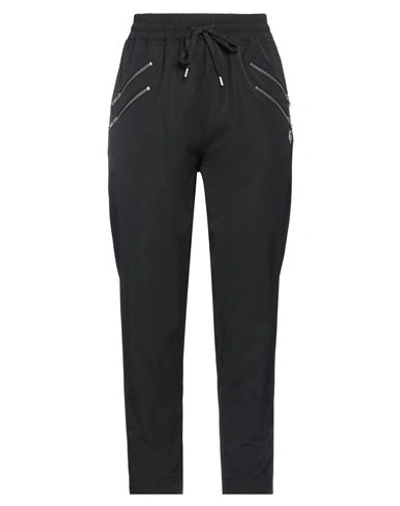 Love Moschino Woman Pants Black Size 2 Polyamide, Cotton