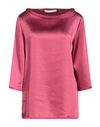 Caractere Caractère Woman Top Fuchsia Size 6 Polyester In Pink