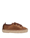 L'autre Chose L' Autre Chose Woman Espadrilles Brown Size 7 Textile Fibers In Brown