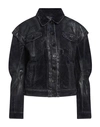 High Woman Jacket Midnight Blue Size 14 Cotton, Rayon, Elastane