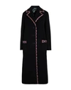 Etro Three-buttoned Coat In Black