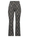 Boutique Moschino Woman Pants Black Size 10 Polyamide, Elastane In Black