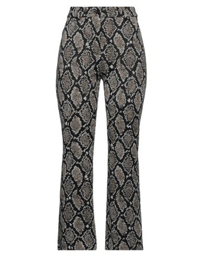 Boutique Moschino Woman Pants Black Size 10 Polyamide, Elastane