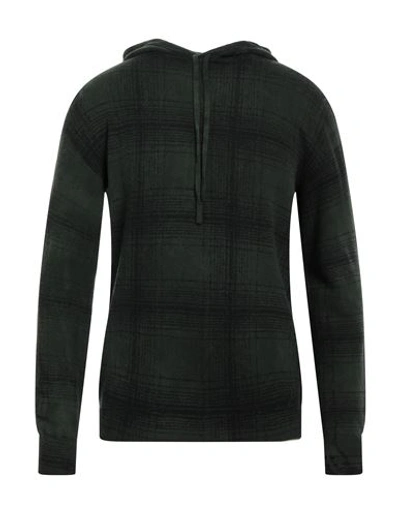 Original Vintage Style Man Sweater Dark Green Size L Merino Wool, Cashmere In Green