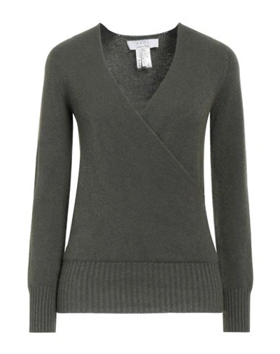 Kaos Woman Sweater Military Green Size S Viscose, Polyester, Polyamide In Green