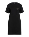 Armani Exchange Woman Mini Dress Black Size Xs Cotton, Polyester, Elastane