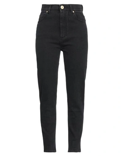 Balmain Belt-loop Jeans In Black