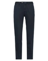 Jasper Reed Man Pants Midnight Blue Size 42 Cotton